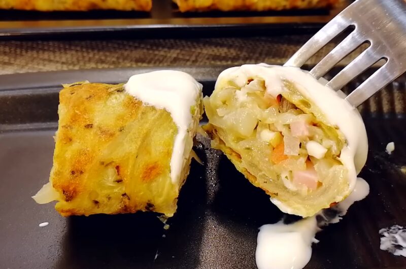 Капустные трубочки с невероятно сочной начинкой. Любимое блюдо моей семьи