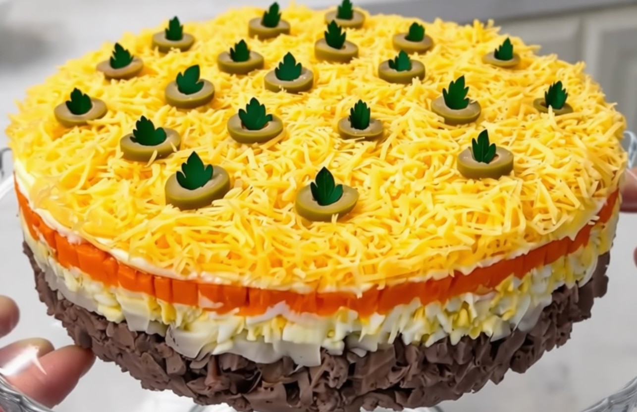 Naujametinės salotos „Milord” – skanus ingredientų derinys!