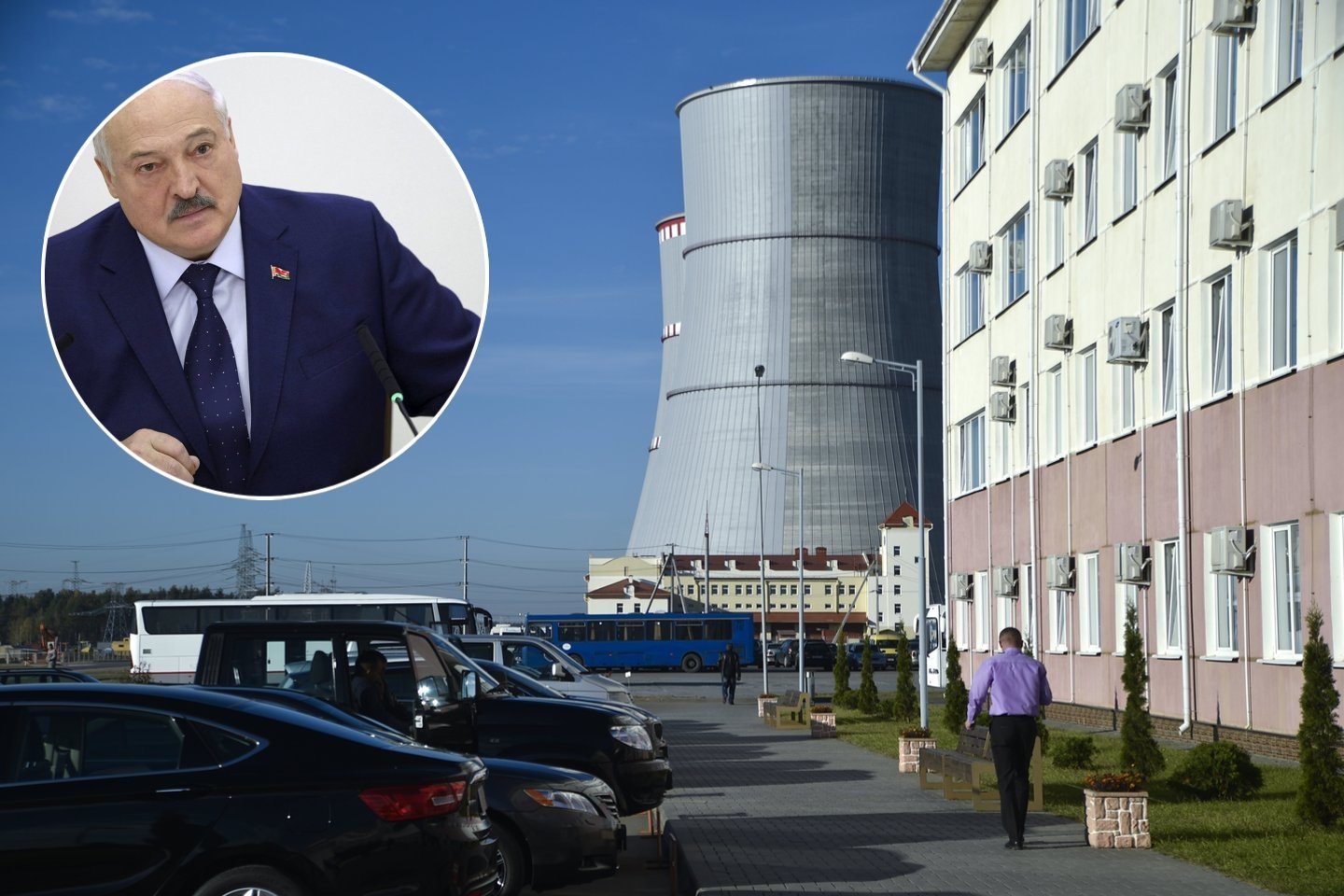 A. Lukašenka skundžiasi Astravo atomine elektrine: „Tai – dideli pinigai“