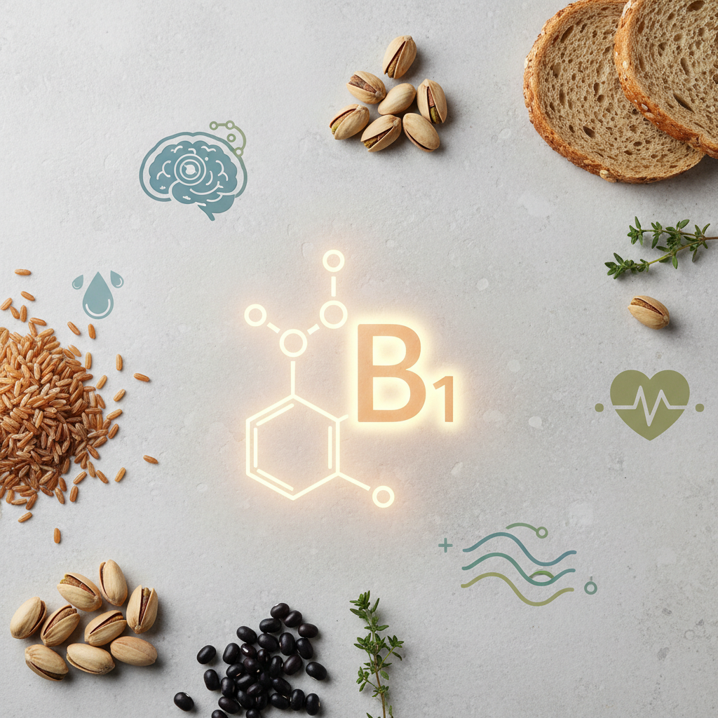 Vitaminas B1: kodėl jis būtinas ir kas išduoda trūkumą?