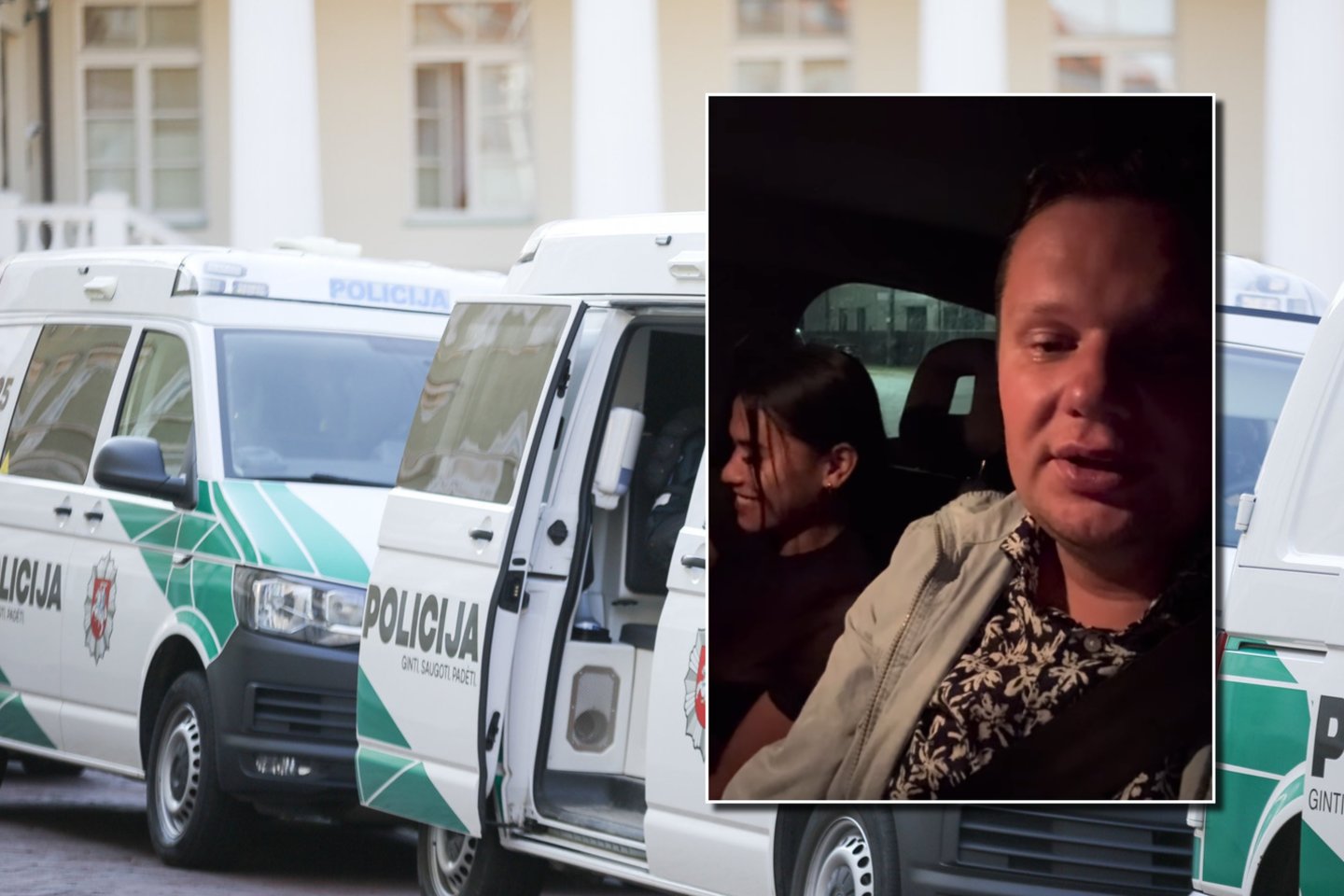 Gyčio Volkavičiaus ir jo žmonos konfliktas grožio salone baigėsi policijos vizitu