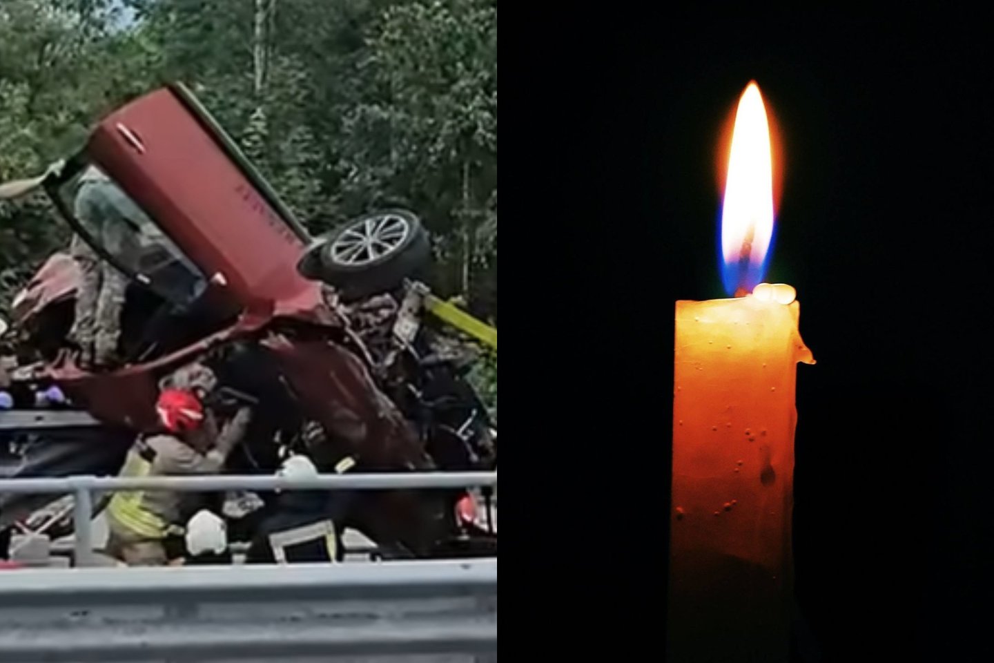 Tragiška avarija A1 kelyje prie Kauno: žuvo nepilnametė, penki sužeistieji
