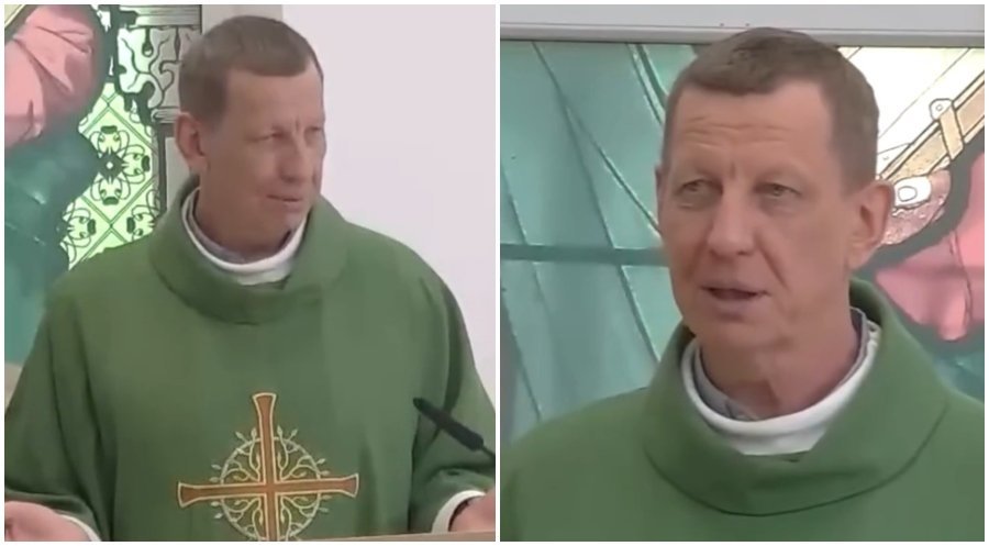 Lietuvos kunigo pamokslas apie žmogaus norus sukėlė juoką bažnyčioje