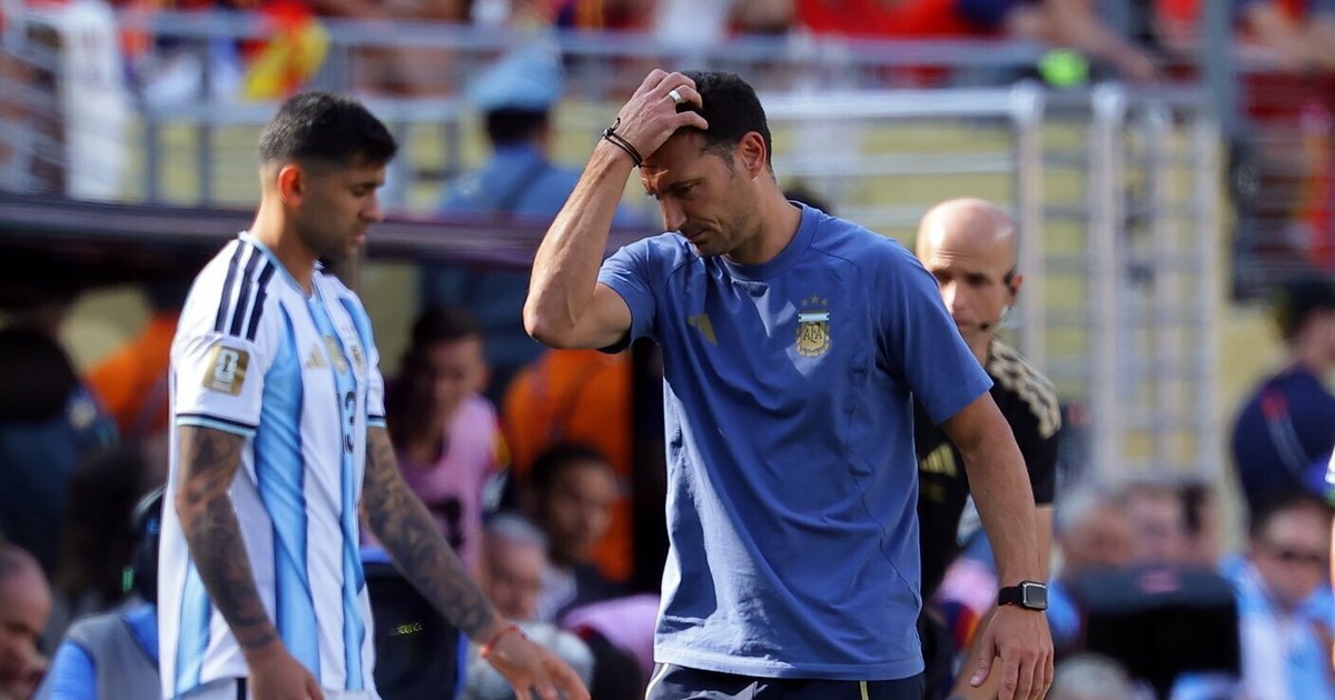 Su Argentina finalą pralaimėjęs Scaloni: „Privalome tai vertinti“