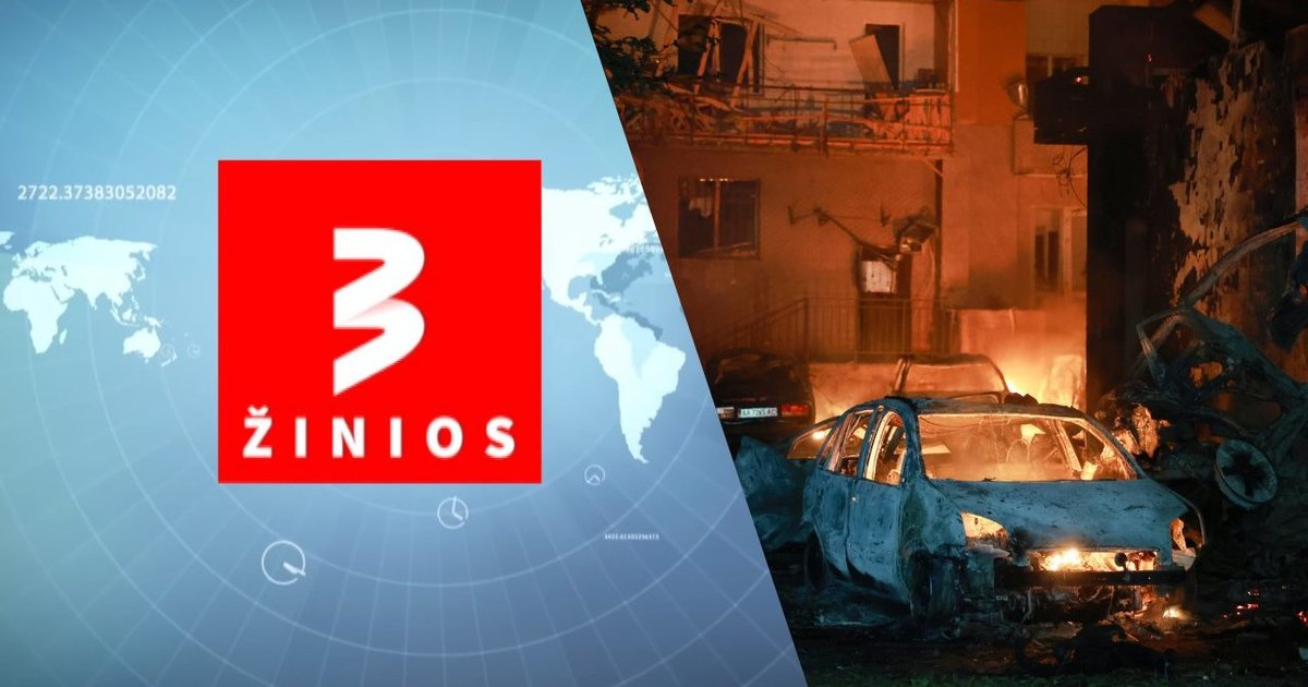 TV3 Žinios. Okupantai raketomis atakavo Kyjivą; Lietuvos pedofilai veržiasi į laisvę