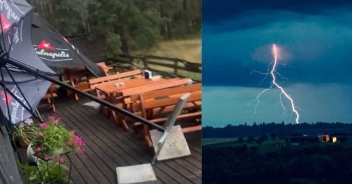 Lietuvą talžo audringi orai – galingi reiškiniai jau parodė savo galią: štai kam ruoštis toliau
