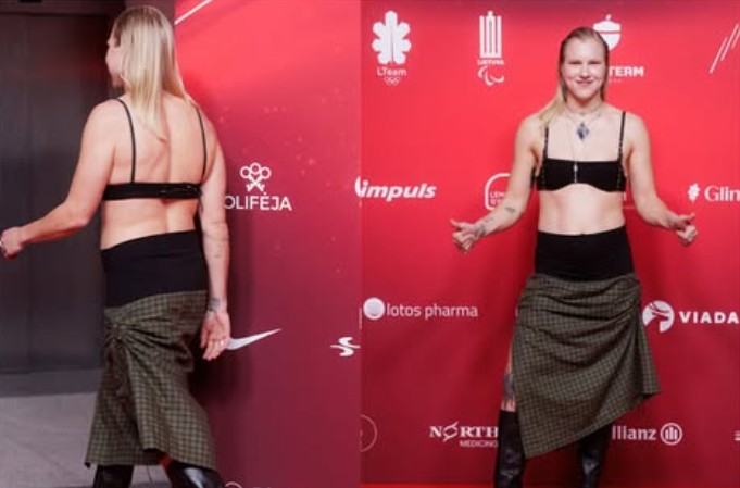 Drąsus Rūtos Meilutytės pasirodymas: sporto apdovanojimų raudonajame kilime – netikėtas įvaizdis ir kova dėl metų titulo