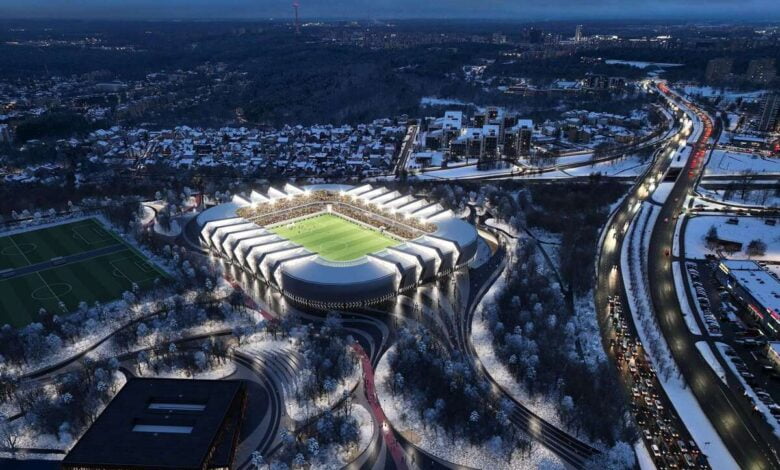 „Hanner“ planuoja perimti Nacionalinio stadiono projektą, fondas „Baltcap“ traukiasi