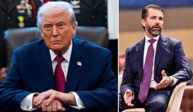Trumpo paskelbta žinia apie sūnų pribloškė ne vieną