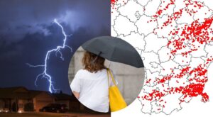 Lietuvos gamta parodė savo galią: skandino liūtys, dangų raižė žaibai