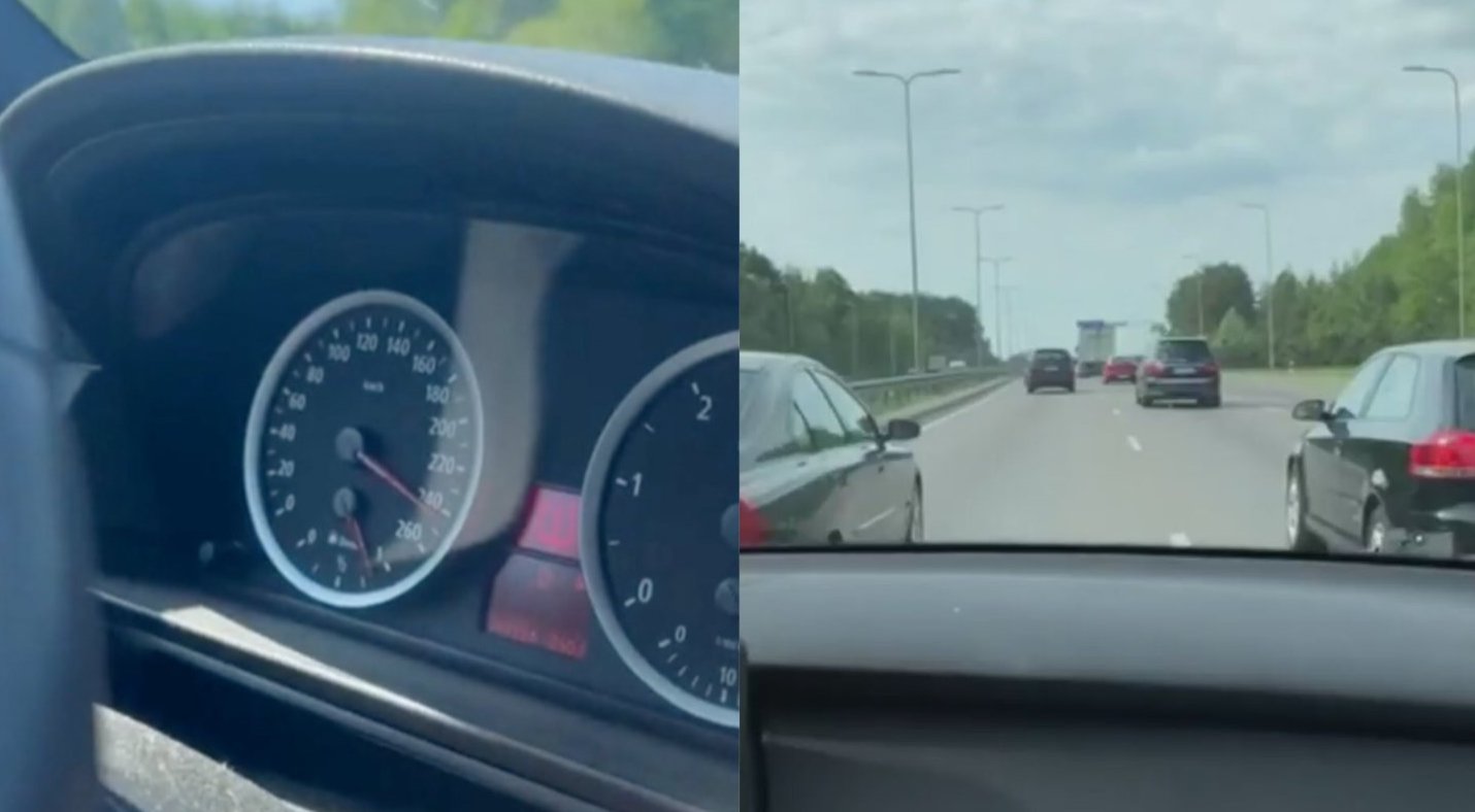 Vilniaus gatvėse siautėja rusakalbiai: kelia į socialinius tinklus, kaip važiuoja 250 km/val.