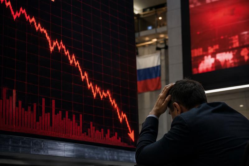 Rusijos akcijų rinka smarkiai smunka po Lavrovo pareiškimų ir geopolitinių įtampų