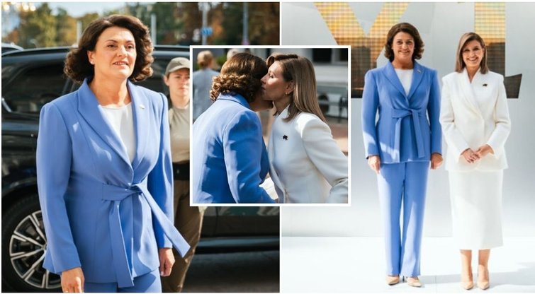 Diana Nausėdienė nustebino nauju stiliumi: „Mūsų pareiga – padėti Ukrainai“
