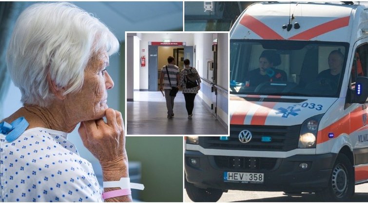 Išgirdęs, ką ligoninėje padarė jo mamai, vilnietis liko šokiruotas: „Ji nieko neprisimena“