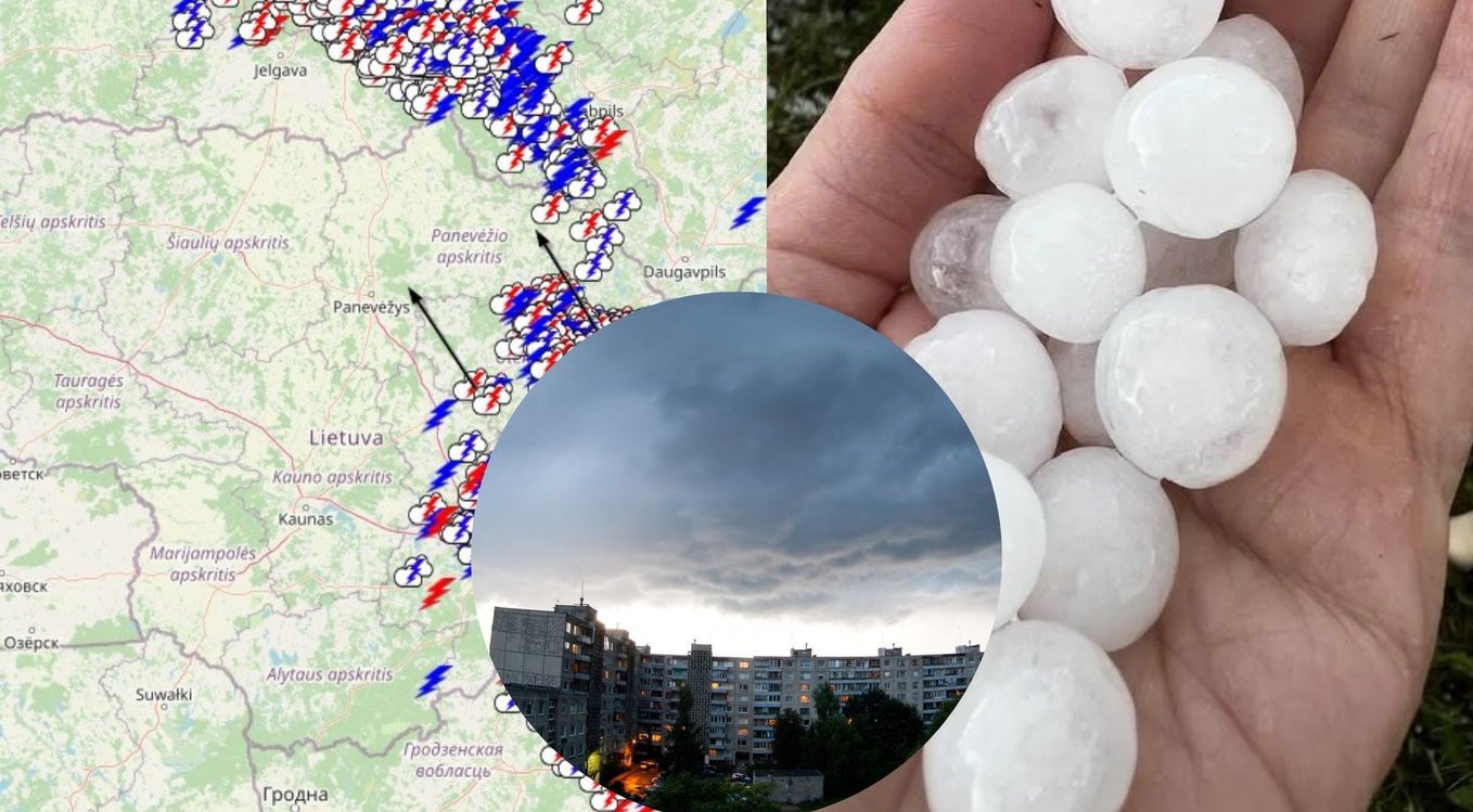 Prognozuoja, kur užgrius stipriausios audros artimiausiomis valandomis: štai, kas laukia