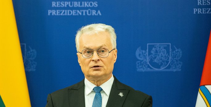 Gitanas Nausėda ragina pasaulį stiprinti spaudimą Rusijai dėl Krymo okupacijos