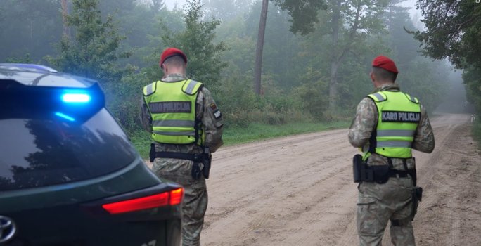 Kaunas: pareigūnai rado numušto drono programinę įrangą