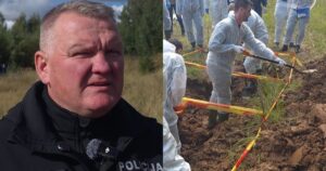 „Smarvės bus, ras visko“: netoli Šiaulių pareigūnai mokosi tirti masines kapavietes