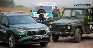 Kaunas: pareigūnai rado numušto drono programinę įrangą