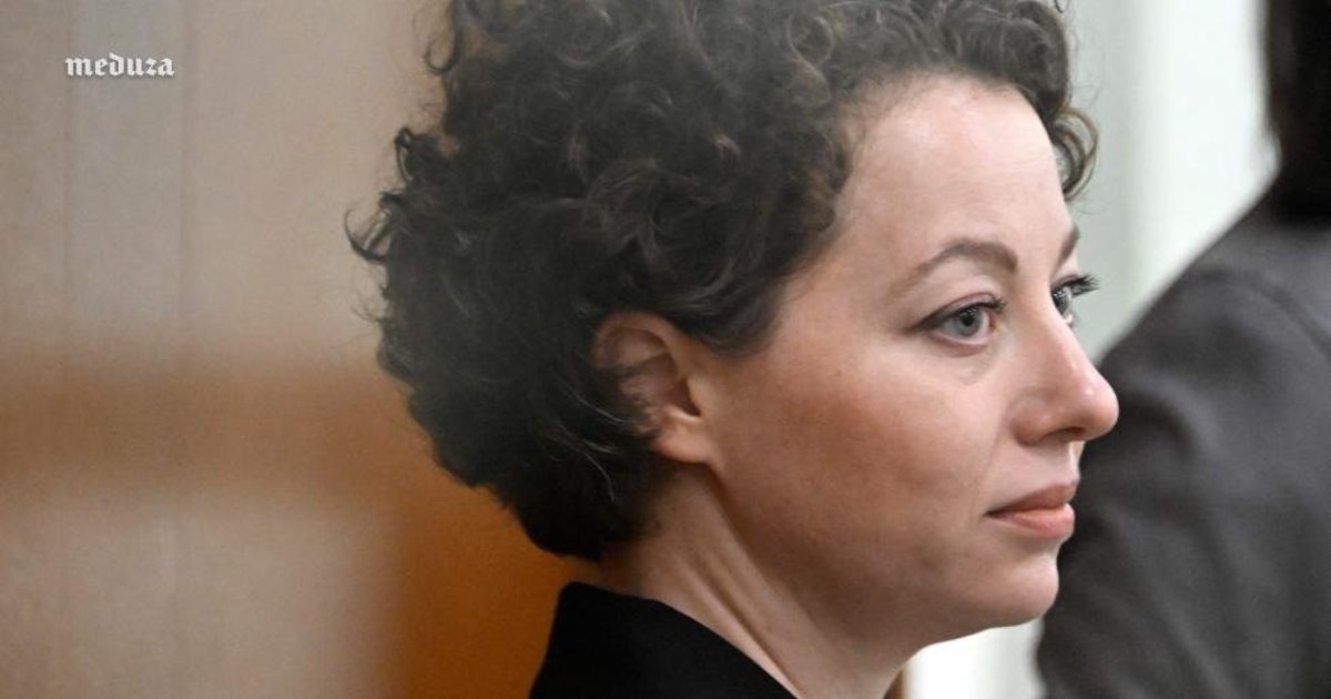 Rusijoje įkalinta teatro režisierė uždaryta į bausmės izoliatorių: sveria vos 42 kg